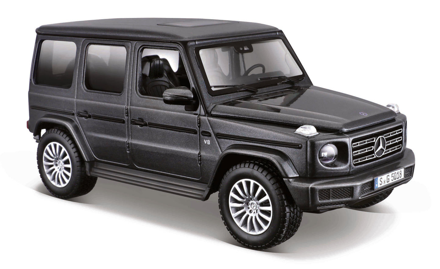 Maisto 1:25 Scale 2019 Mercedes-Benz G-Class AMG SUV Diecast Model Car, Grey