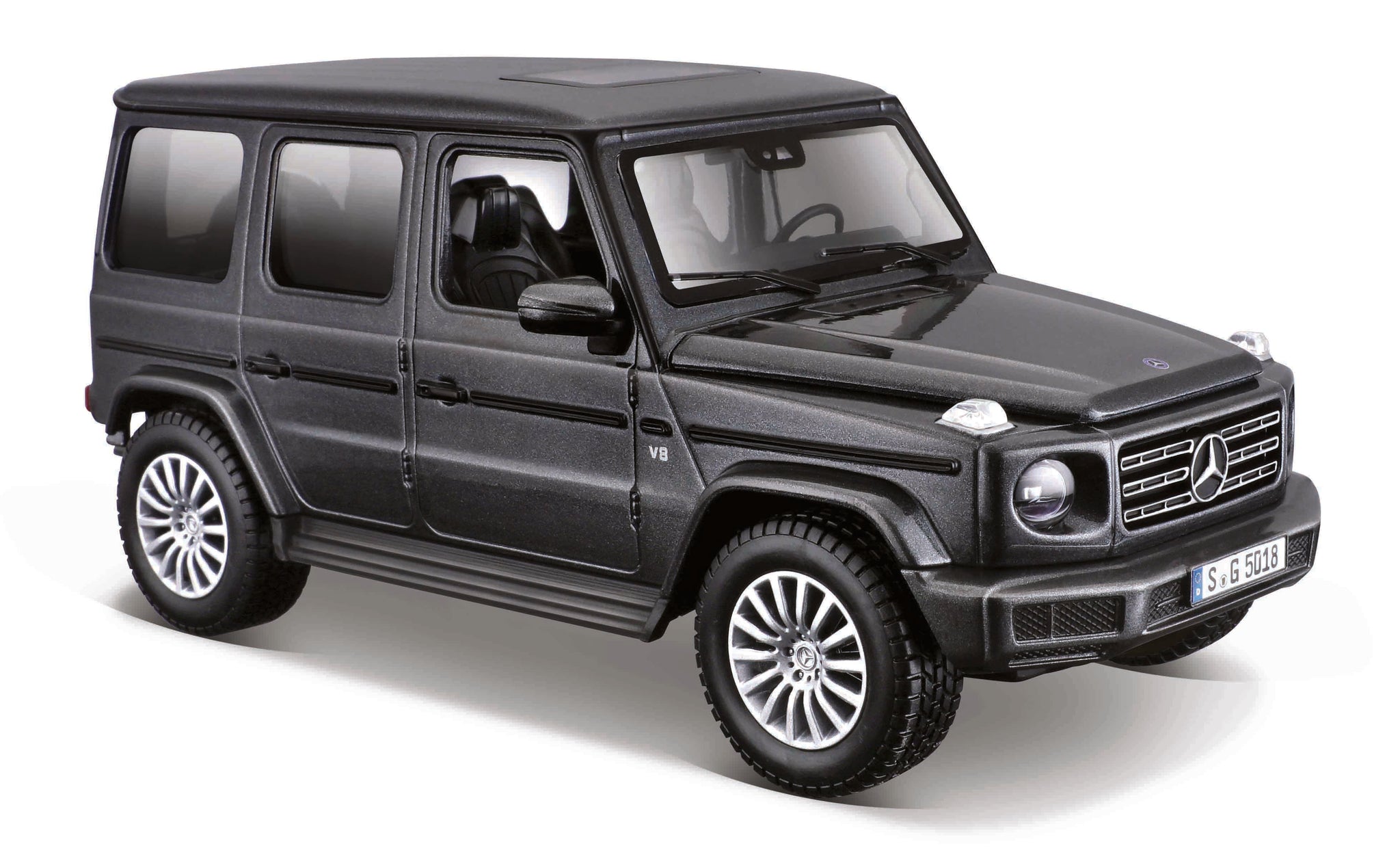 Maisto 1:25 Scale 2019 Mercedes-Benz G-Class AMG SUV Diecast Model Car, Grey