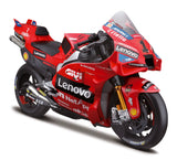 Maisto 1:6 Scale Ducati Desmosedici GP24 MotoGP Diecast Model Motorcycle, Lenovo Team Racing Replica