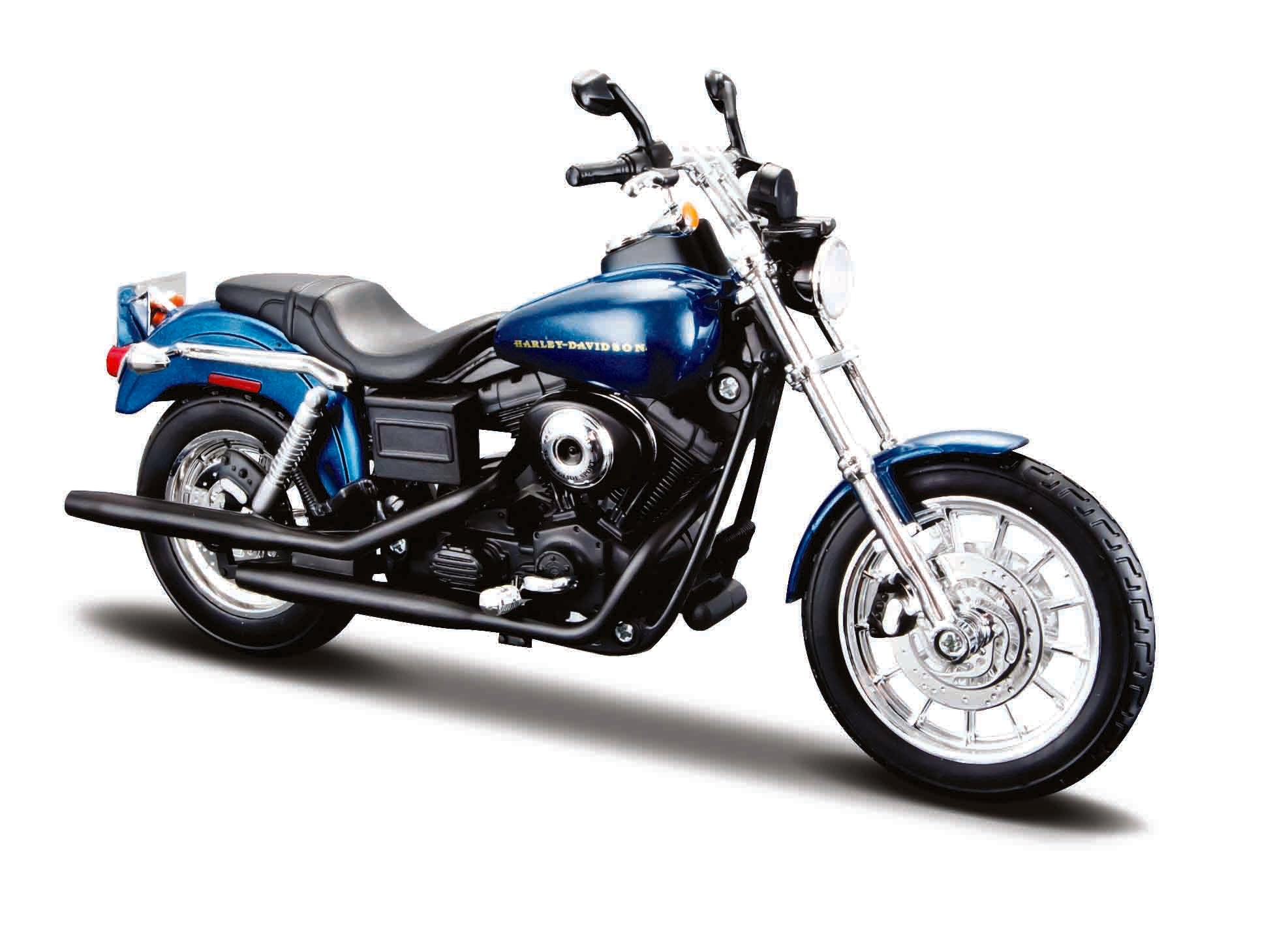Maisto 1:12 Scale Harley-Davidson 2004 Dyna Super Glide Sport Diecast Motorcycle Model (Item No. 32321)