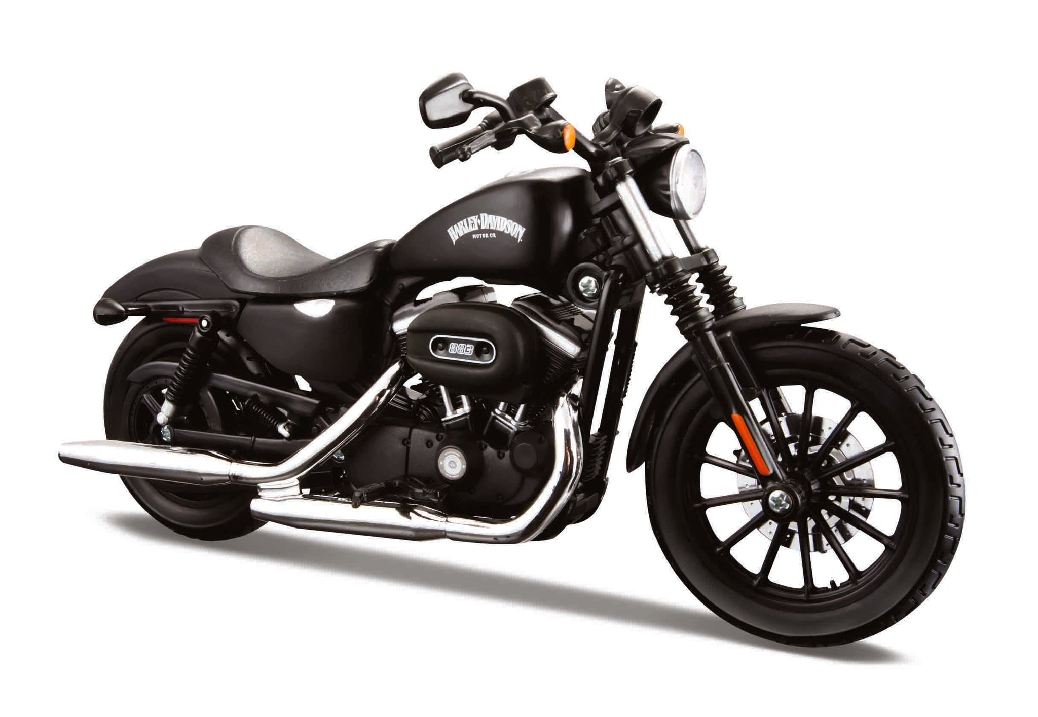 Maisto 1:12 Scale 2014 Harley-Davidson Sportster Iron 883 Diecast Motorcycle Model, Collectible Replica Toy
