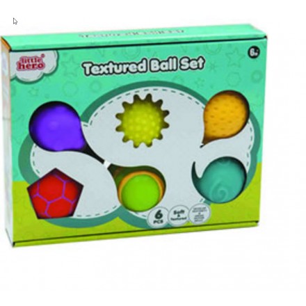 Little Hero Textured Ball Set