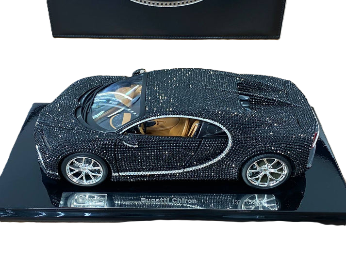 1/18 Diecast Bugatti Chiron Swarovski Crystal Limited Edition