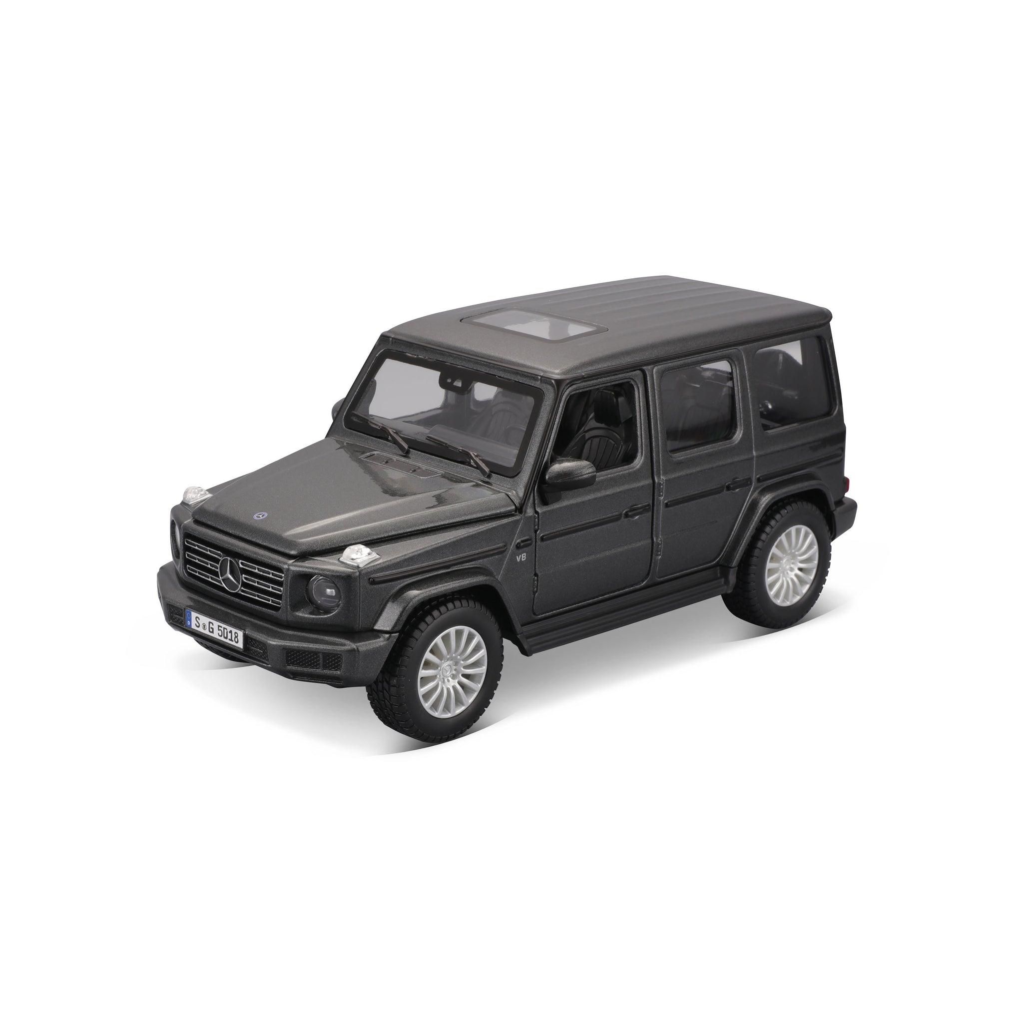 Maisto 1:25 Scale 2019 Mercedes-Benz G-Class AMG SUV Diecast Model Car, Grey