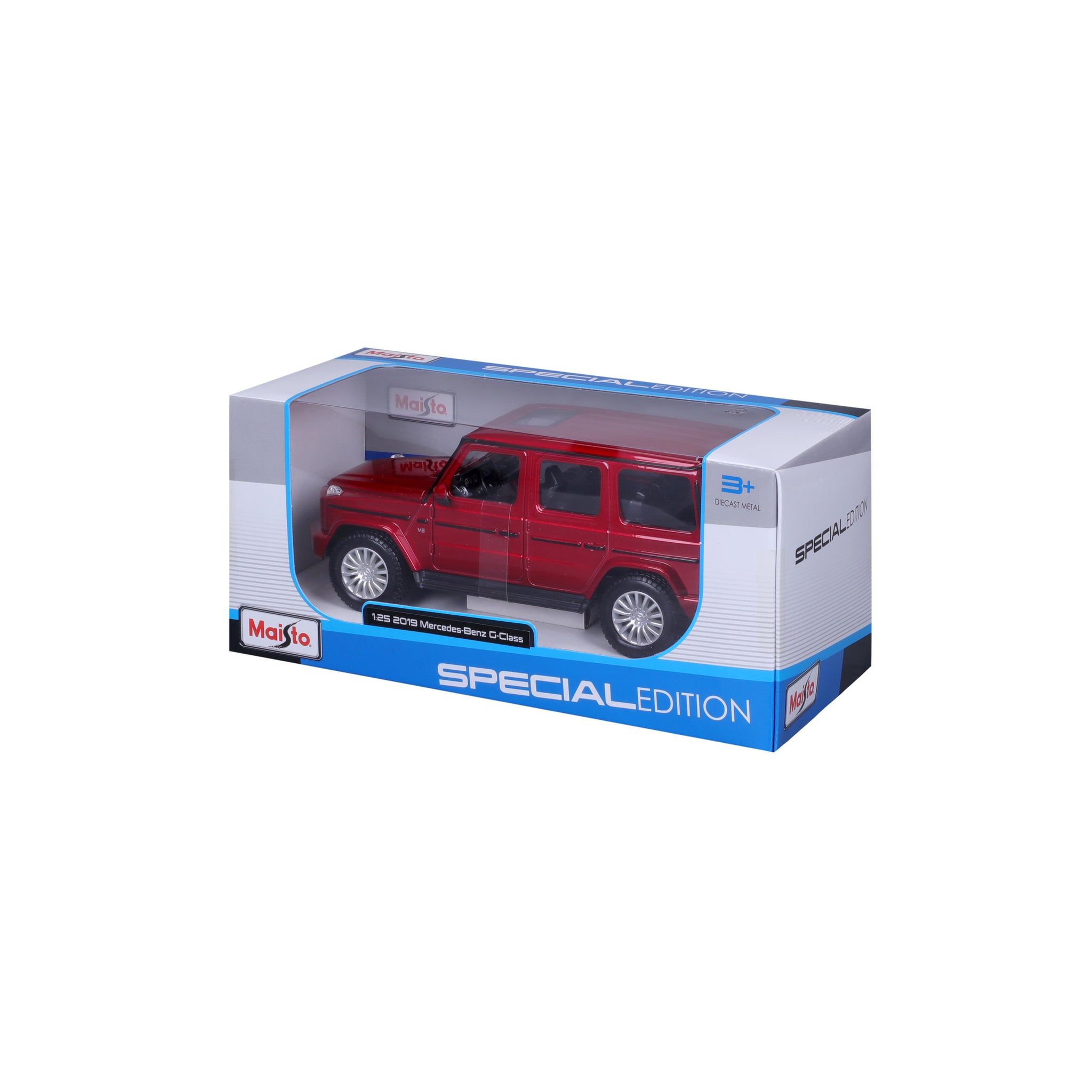 Maisto 1:25 Scale 2019 Mercedes-Benz G-Class AMG SUV Diecast Model Car, Grey