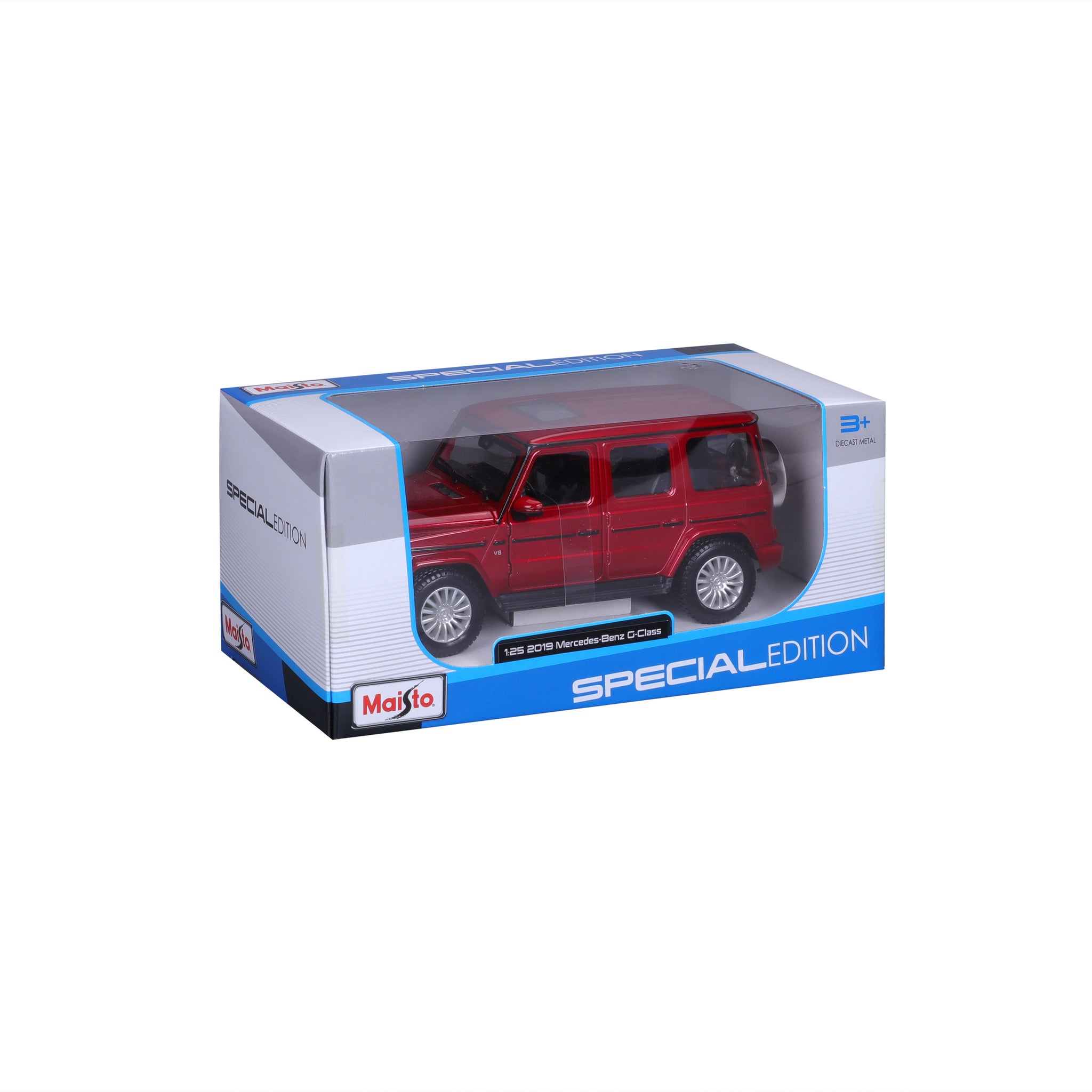 Maisto 1:25 Scale 2019 Mercedes-Benz G-Class AMG SUV Diecast Model Car, Grey