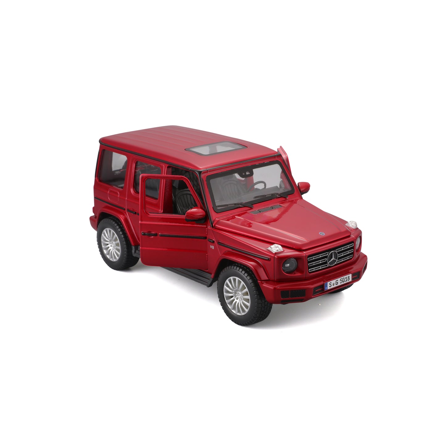 Maisto 1:25 Scale 2019 Mercedes-Benz G-Class AMG SUV Diecast Model Car, Grey