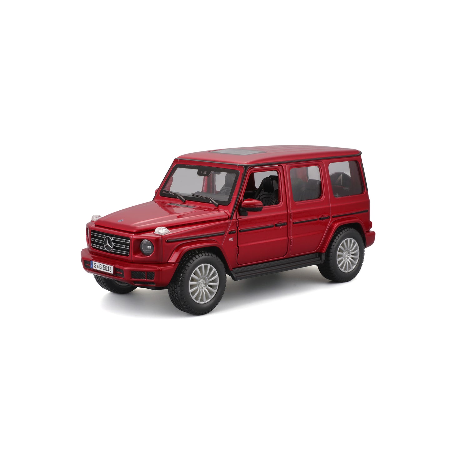 Maisto 1:25 Scale 2019 Mercedes-Benz G-Class AMG SUV Diecast Model Car, Grey