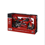 Maisto 1:6 Scale Ducati Desmosedici GP24 MotoGP Diecast Model Motorcycle, Lenovo Team Racing Replica