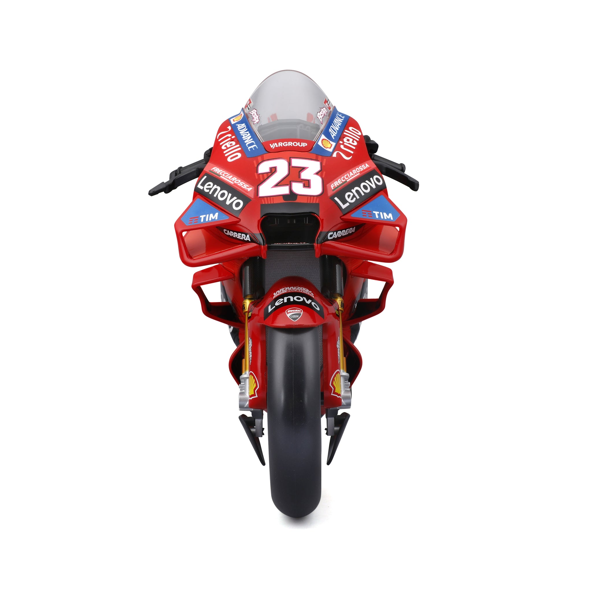 Maisto 1:6 Scale Ducati Desmosedici GP24 MotoGP Diecast Model Motorcycle, Lenovo Team Racing Replica