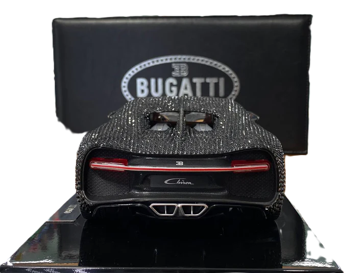 1/18 Diecast Bugatti Chiron Swarovski Crystal Limited Edition