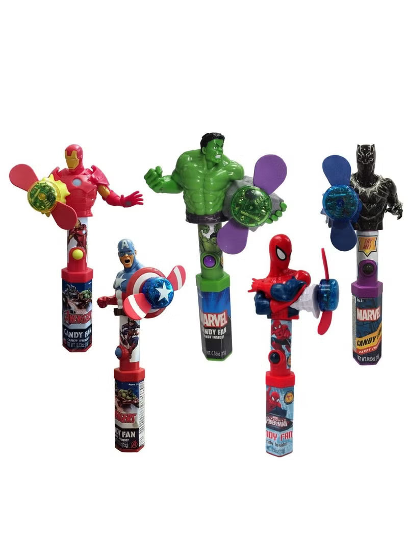 Candyrific Marvel Avengers Action Figures Fan 1 pc assorted