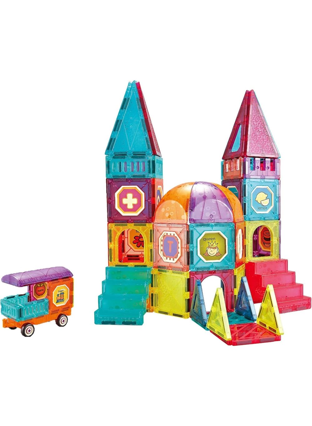 Little Hero - Magnetika DIY Castle Magnetic Blocks - 94 Pcs