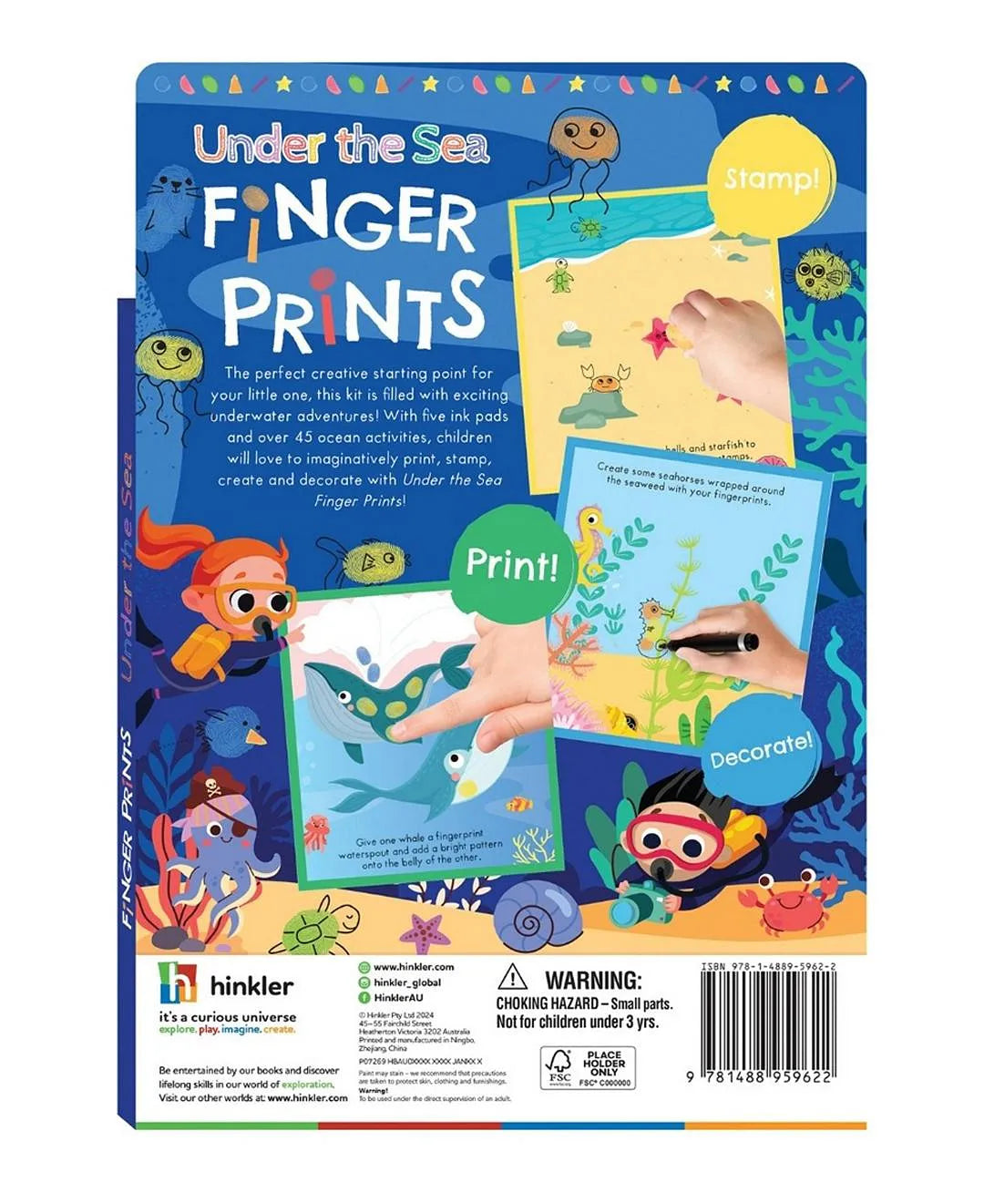 Under the Sea Finger Prints