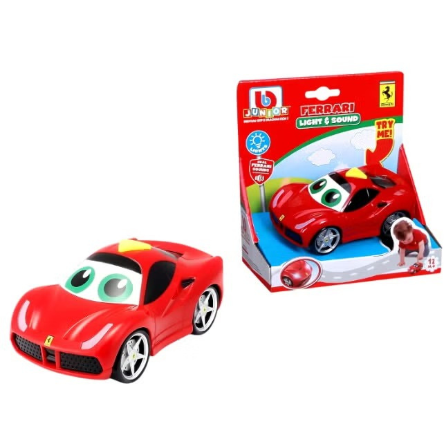 BB Junior Ferrari Light & Sound 488 GTB