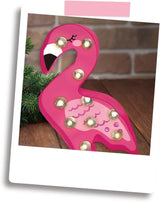 Sew Star - Decorate Your Own String Lights Flamingo LED Kit