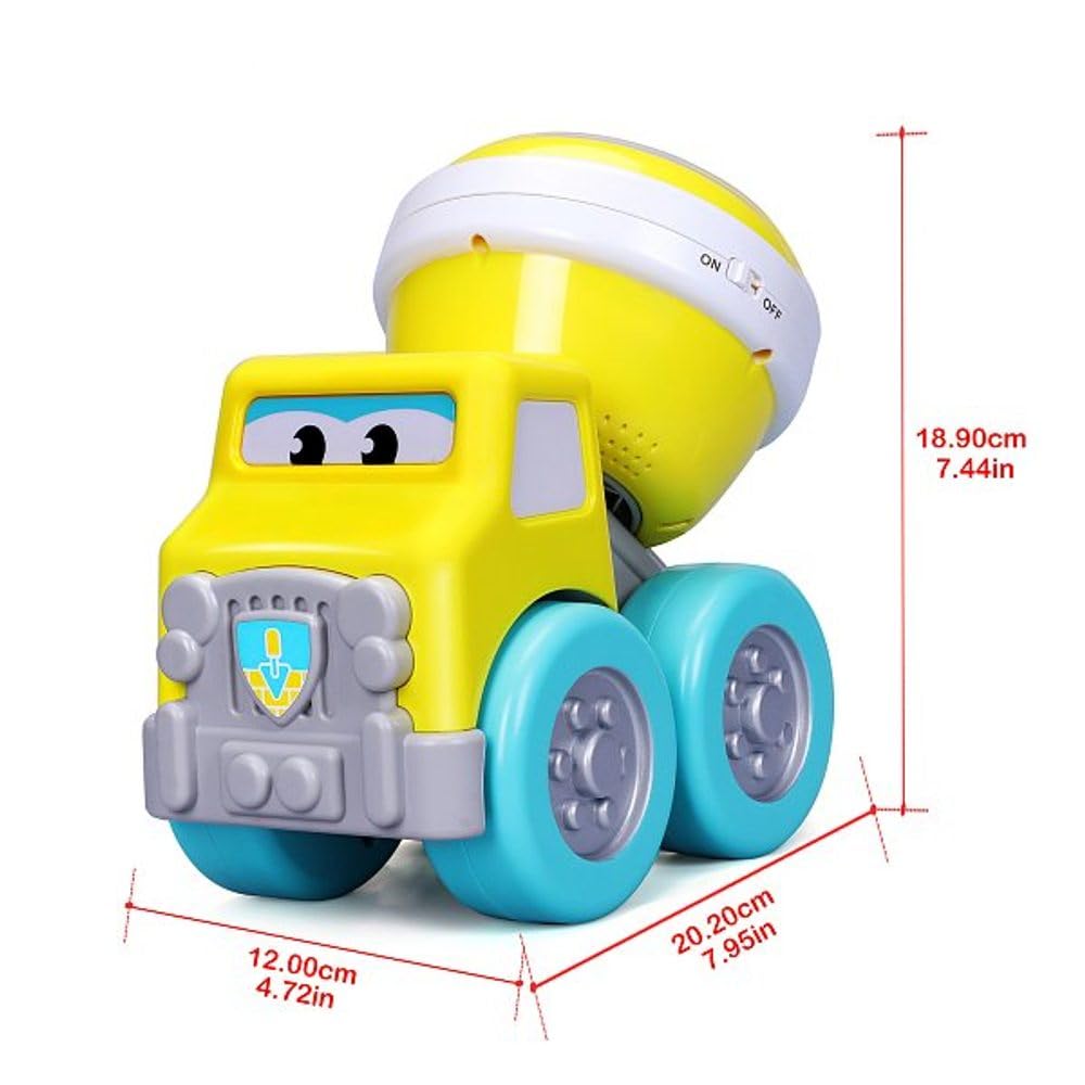 BB Junior - Drive N Rock - Cement Mixing Truck With Drum