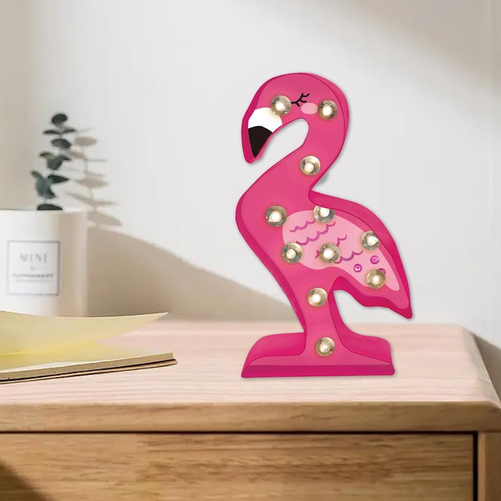 Sew Star - Decorate Your Own String Lights Flamingo LED Kit