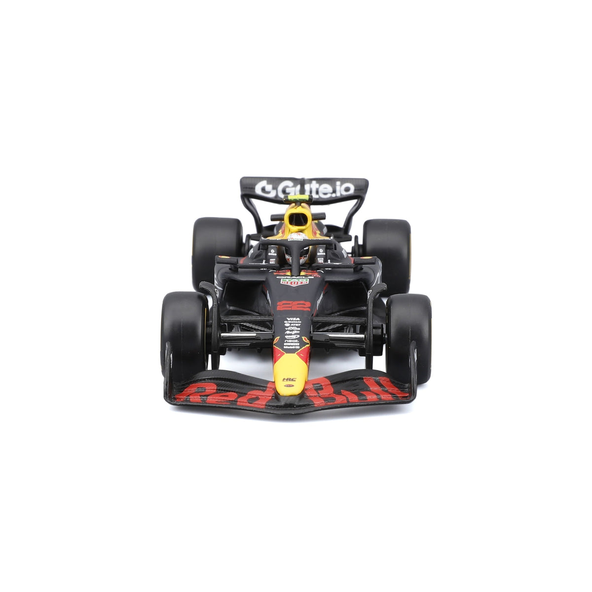 Bburago 1: 43 Formula (without helmet & plastic stand) - Red Bull Racing RB21 (2025) 2 - Pk. (Vertical) Die-Cast Model Car