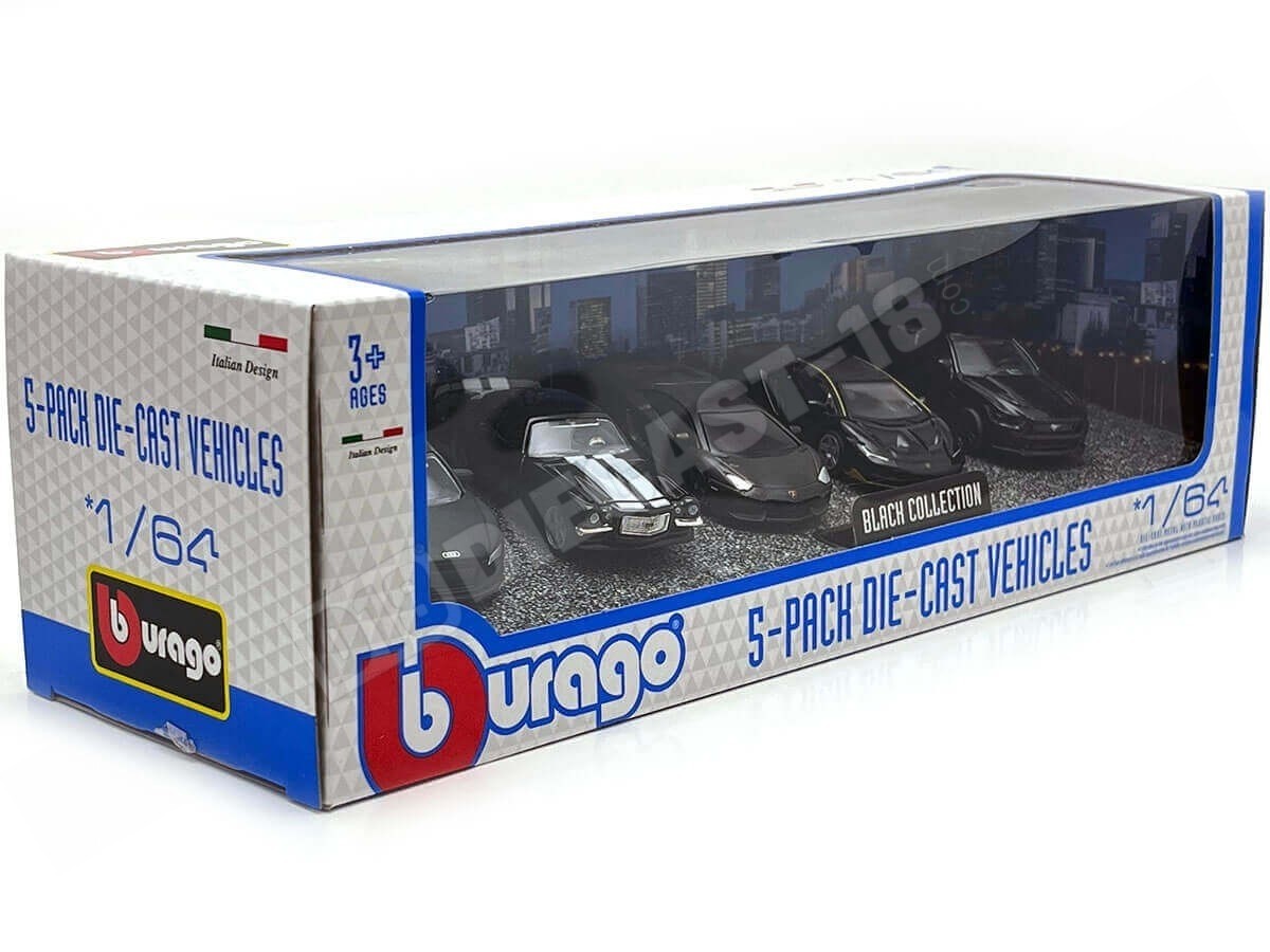 Bburago 1: 64 Bburago 5 - Pk. Die-Cast Model Car