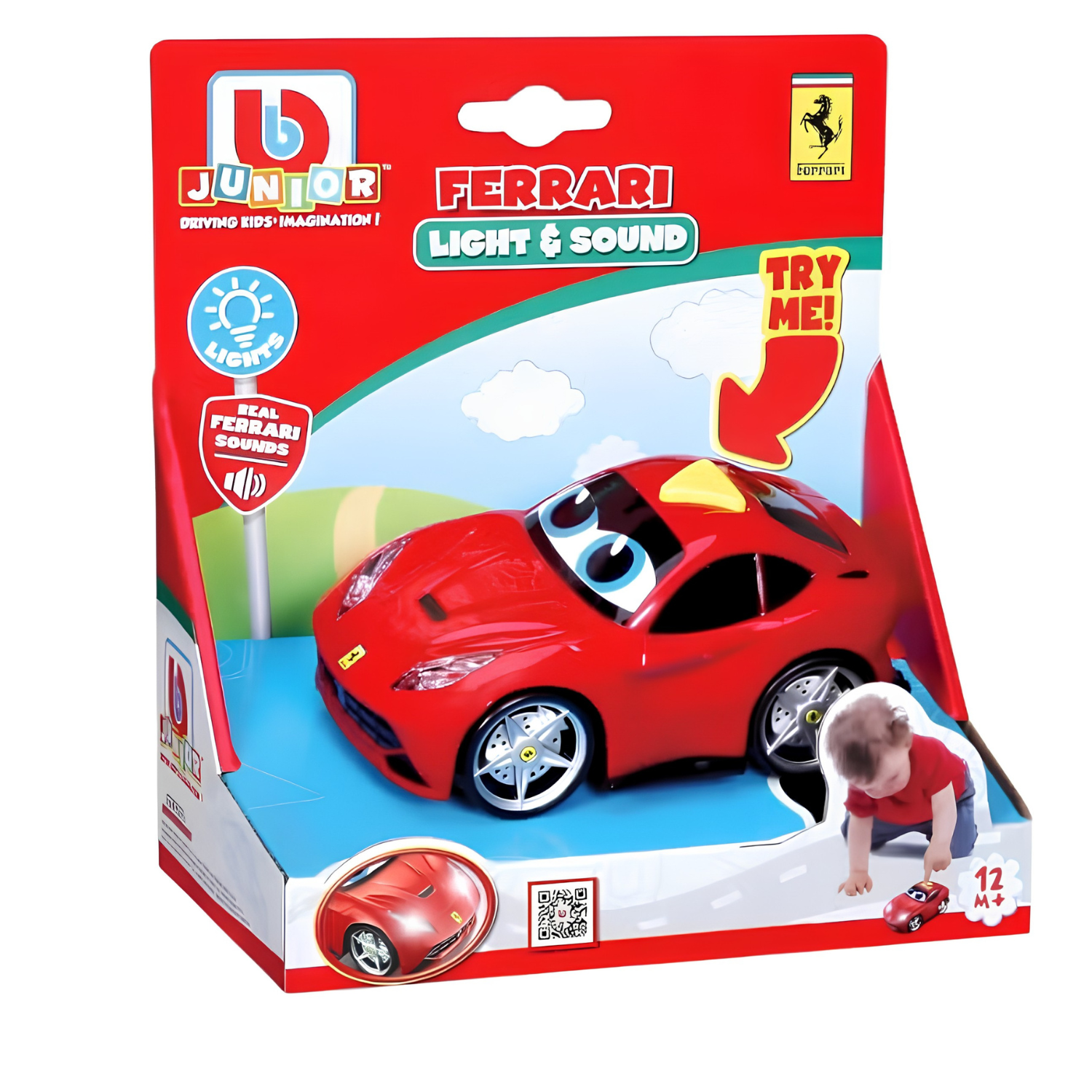 BB Junior Ferrari Light & Sound 488 GTB