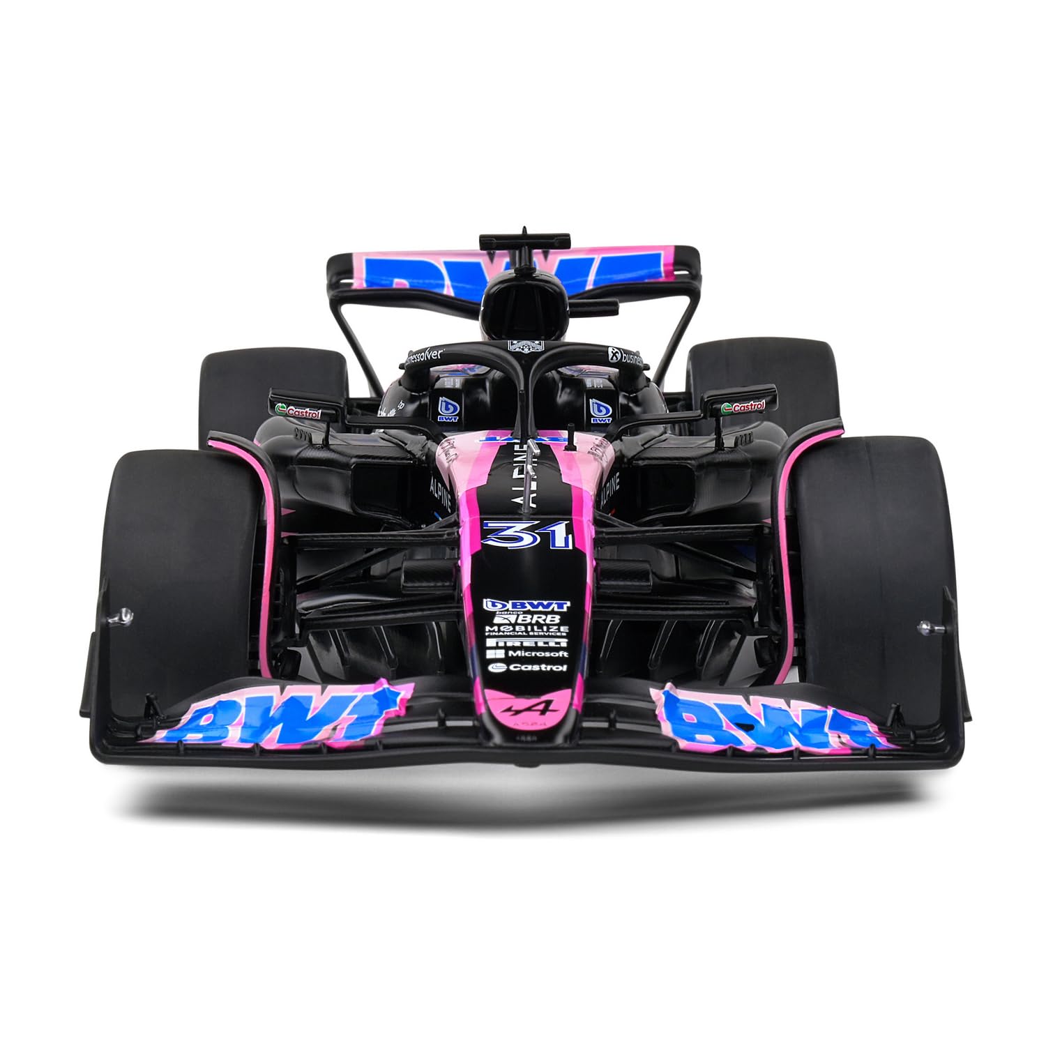 1:43 Formula (without helmet & plastic stand) - Alpine A524 (Bahrain GP) (2024)