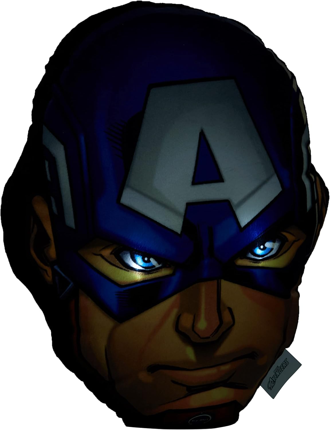 Marvel - Captain America Head Shaped Cushion With LED