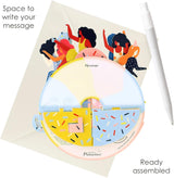Santoro Pirouette, 3D Pop Up Greeting Card - Girls Just Wanna Have Fun - For Her, For Girls, For Mum, Birthday, Celebration