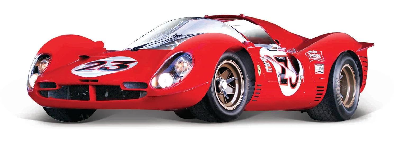 1:24 Ferrari Racing Model Kit (with plastic stand) - 330 P4 Daytona (1967)