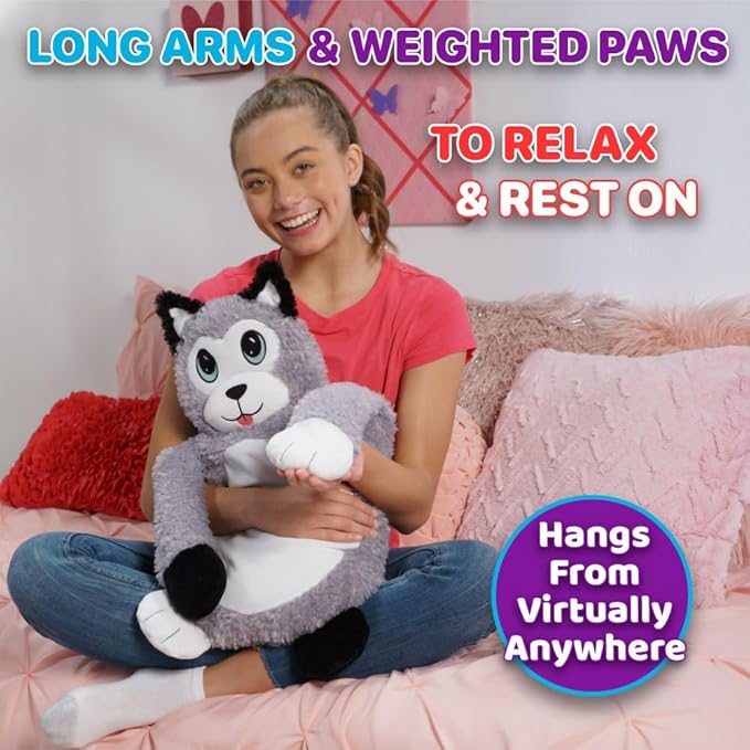 Little Big Hugs Large Grey Husky