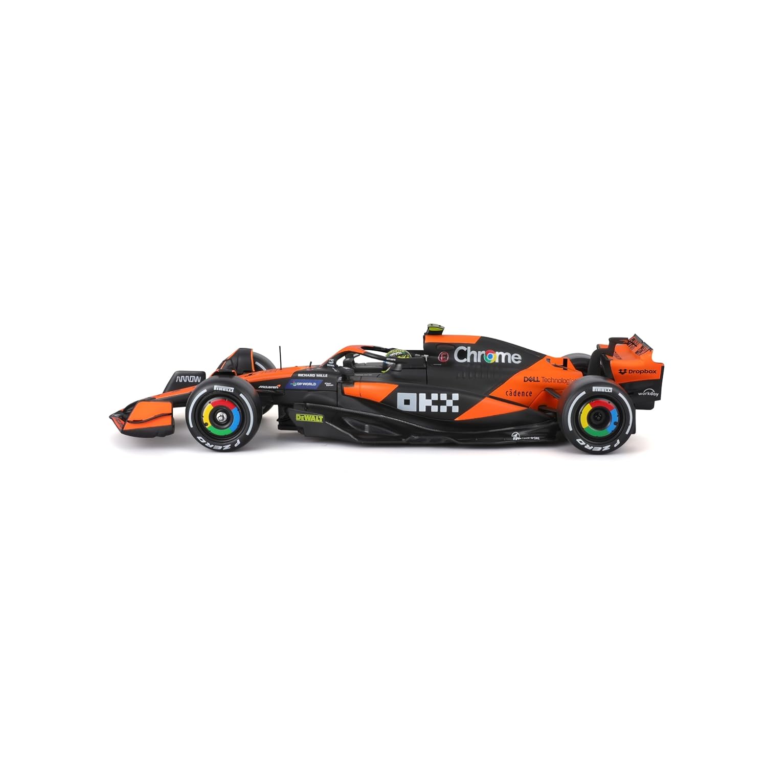1:24 Formula Model Kit (with helmet & plastic stand) - McLaren Team MCL38