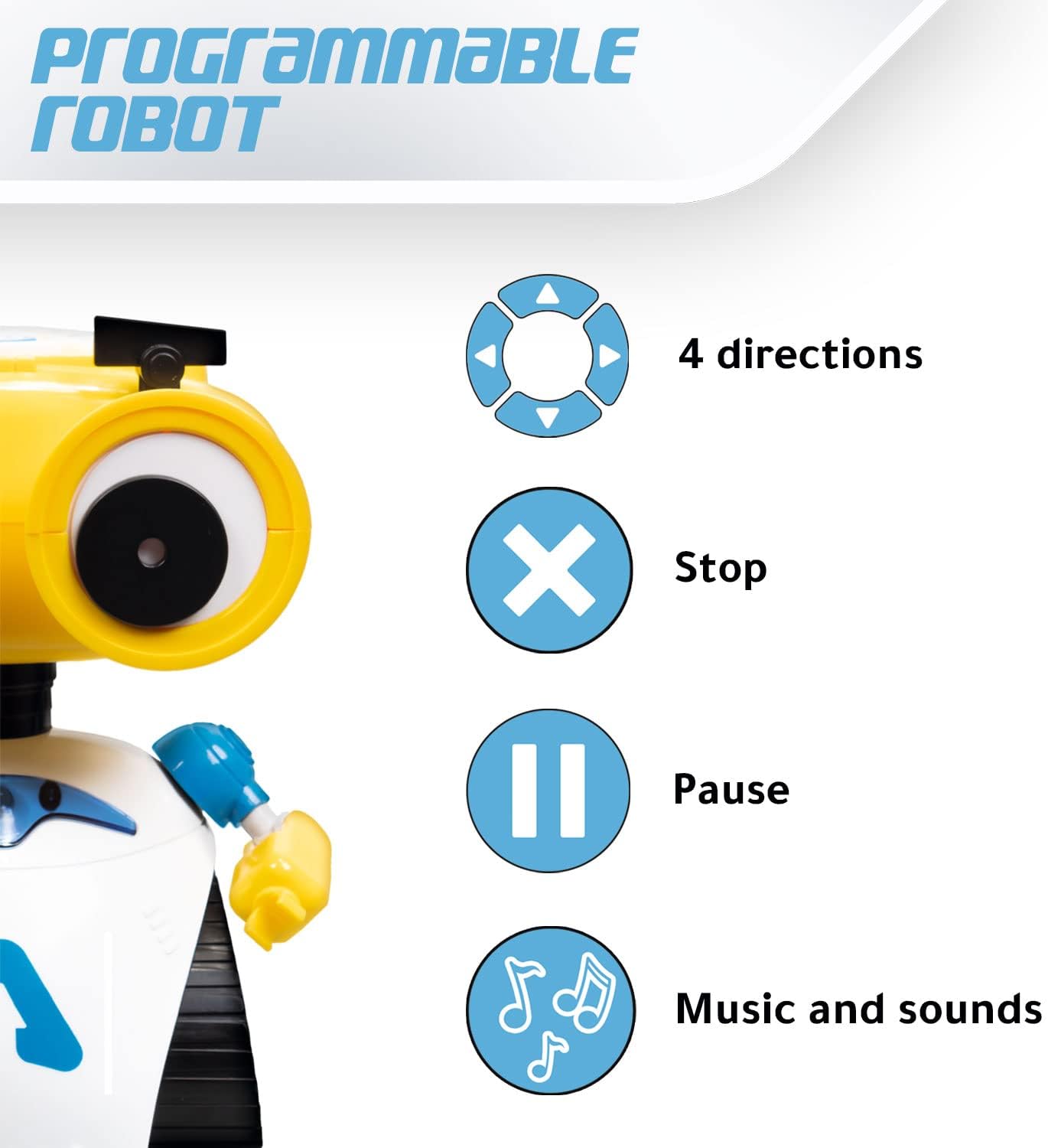 Xtrem Bots Andy My First Programmable Robot