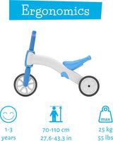 Chillafish - Bunzi 2-in-1 Gradual Balance Bike (Blue)