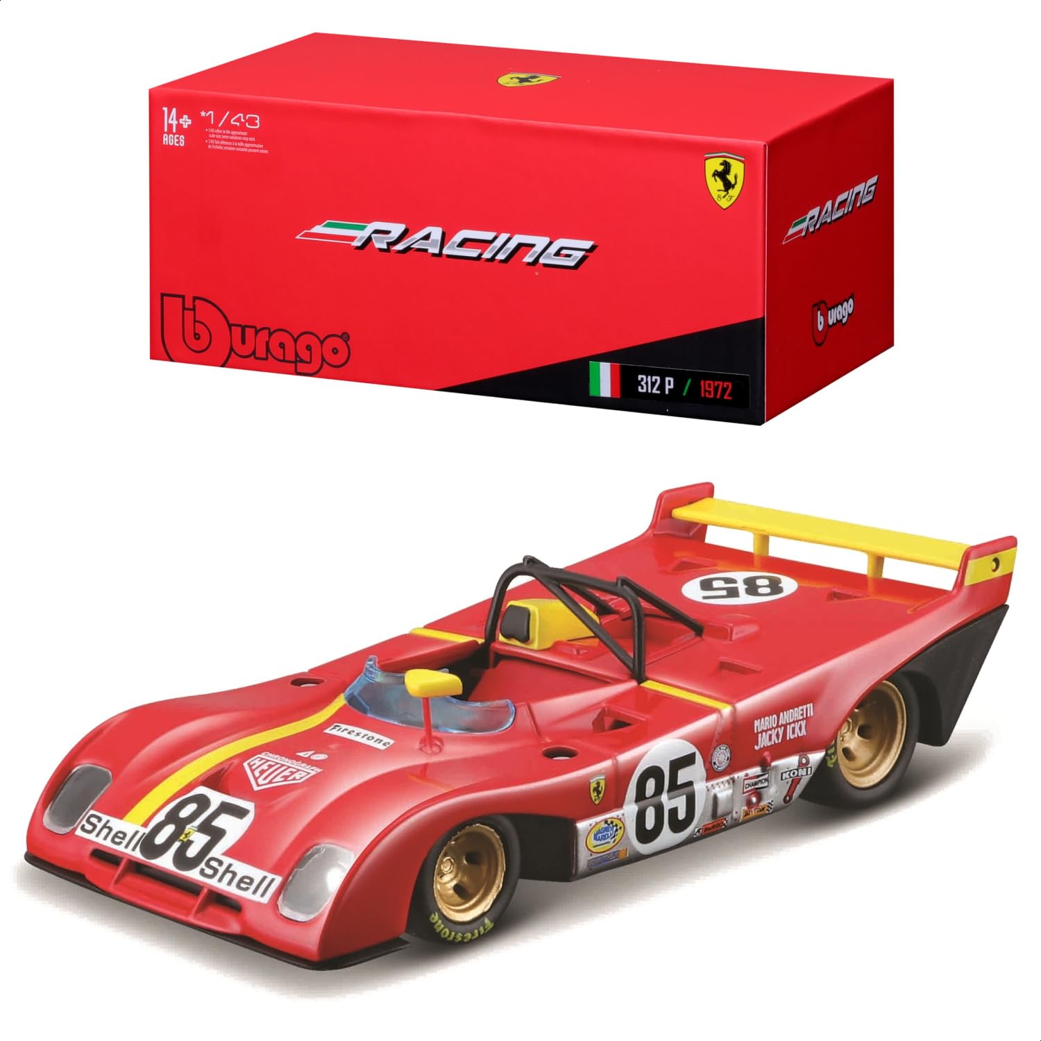 1:43 Ferrari  Racing - 312 P 1972