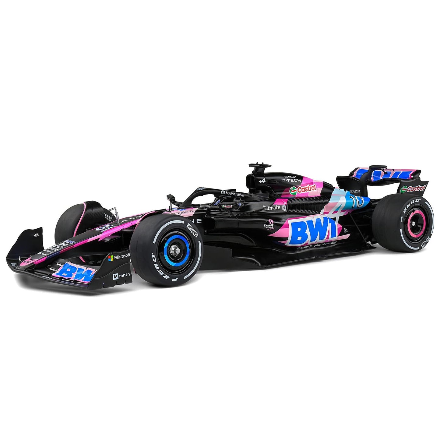 1:43 Formula (without helmet & plastic stand) - Alpine A524 (Bahrain GP) (2024)