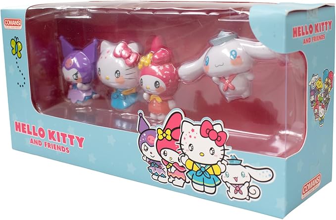 Hello Kitty & Friends Gift Box Set 4 Figurines