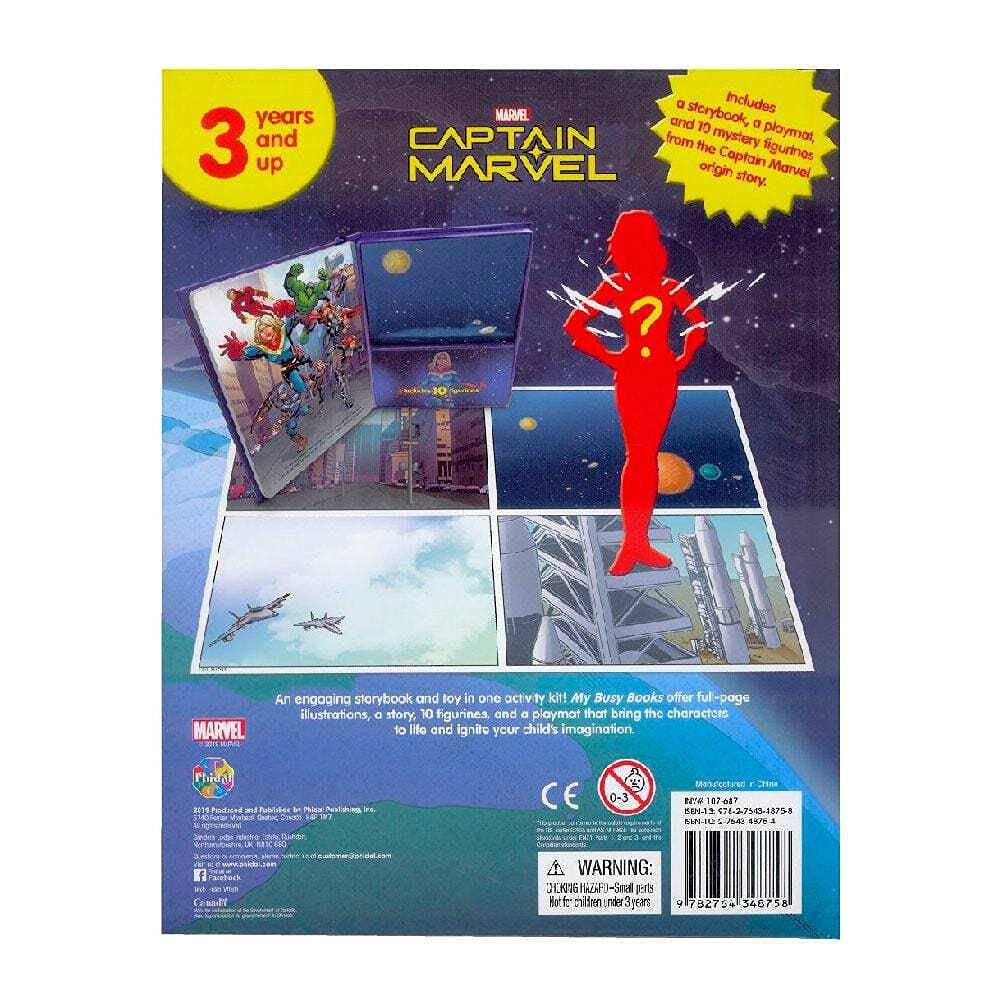 Marvel Captain Marvel My Busy Books