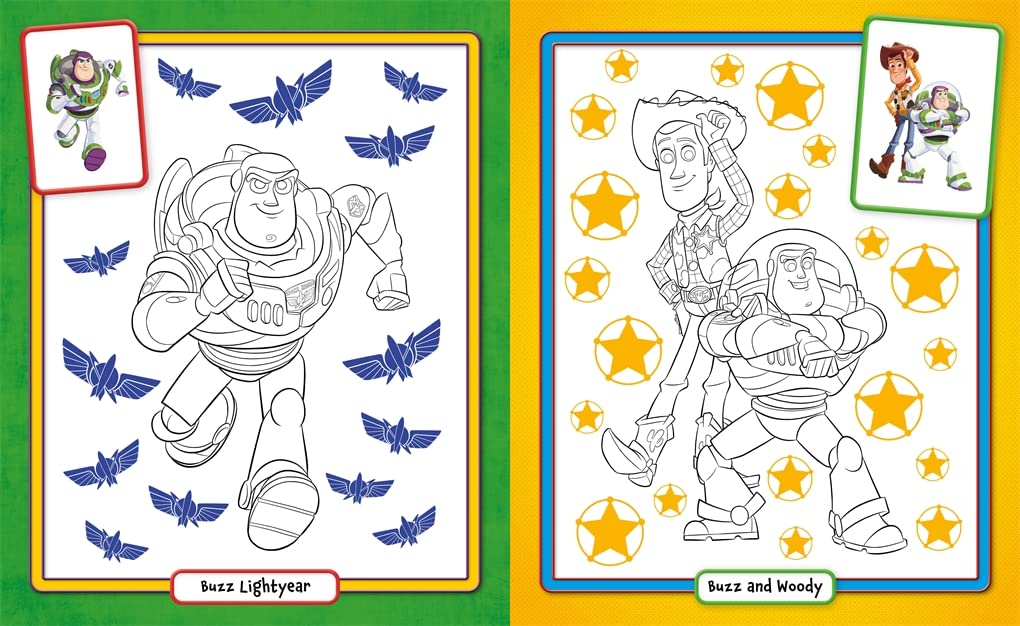 Pixar: The Ultimate Colouring Book - Buzz Lightyear