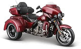 1:12 H-D Trikes - 2021 CVO Tri Glide (steerable fork, loaded with details)