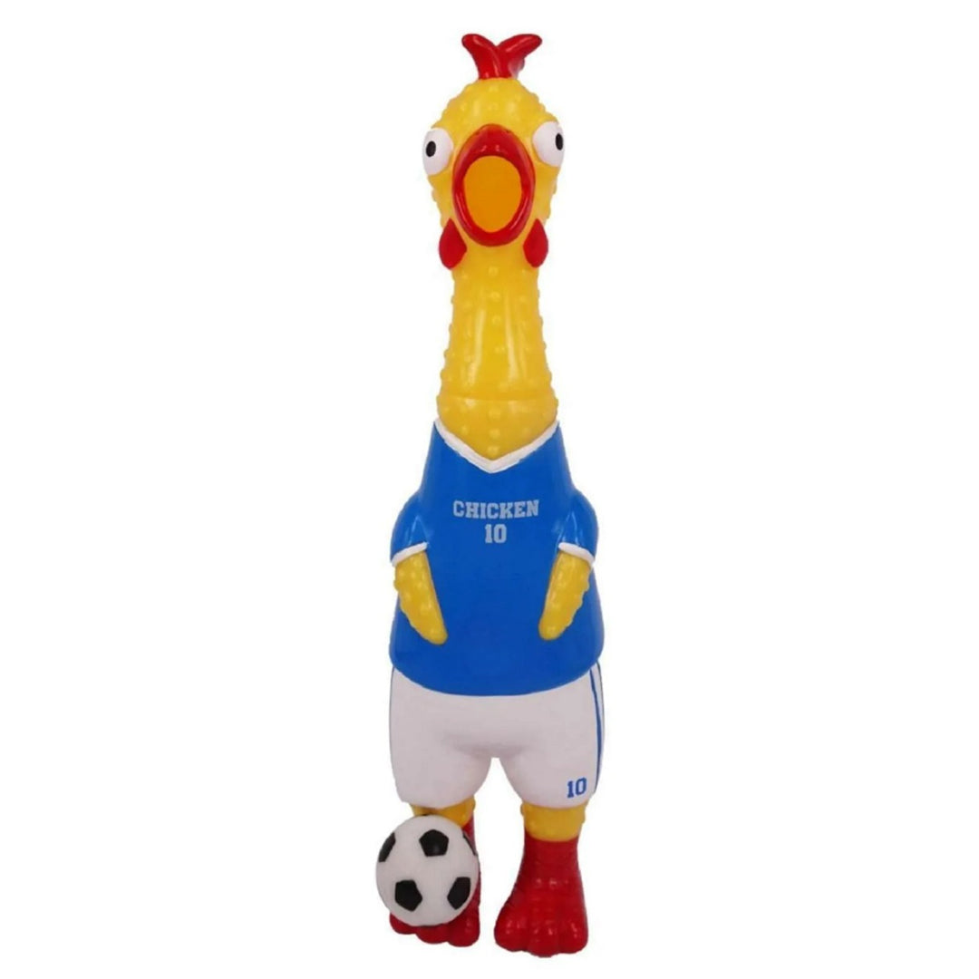 Animolds Squeeze Me Soccer Chicken