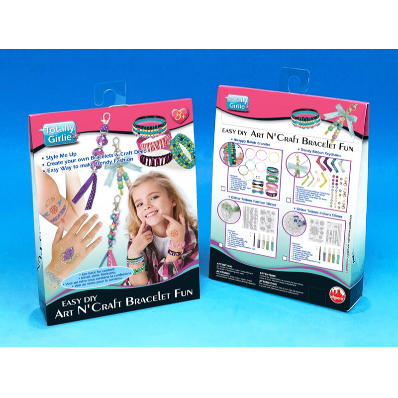 Totally Girlie - Craft Bracelet Fun