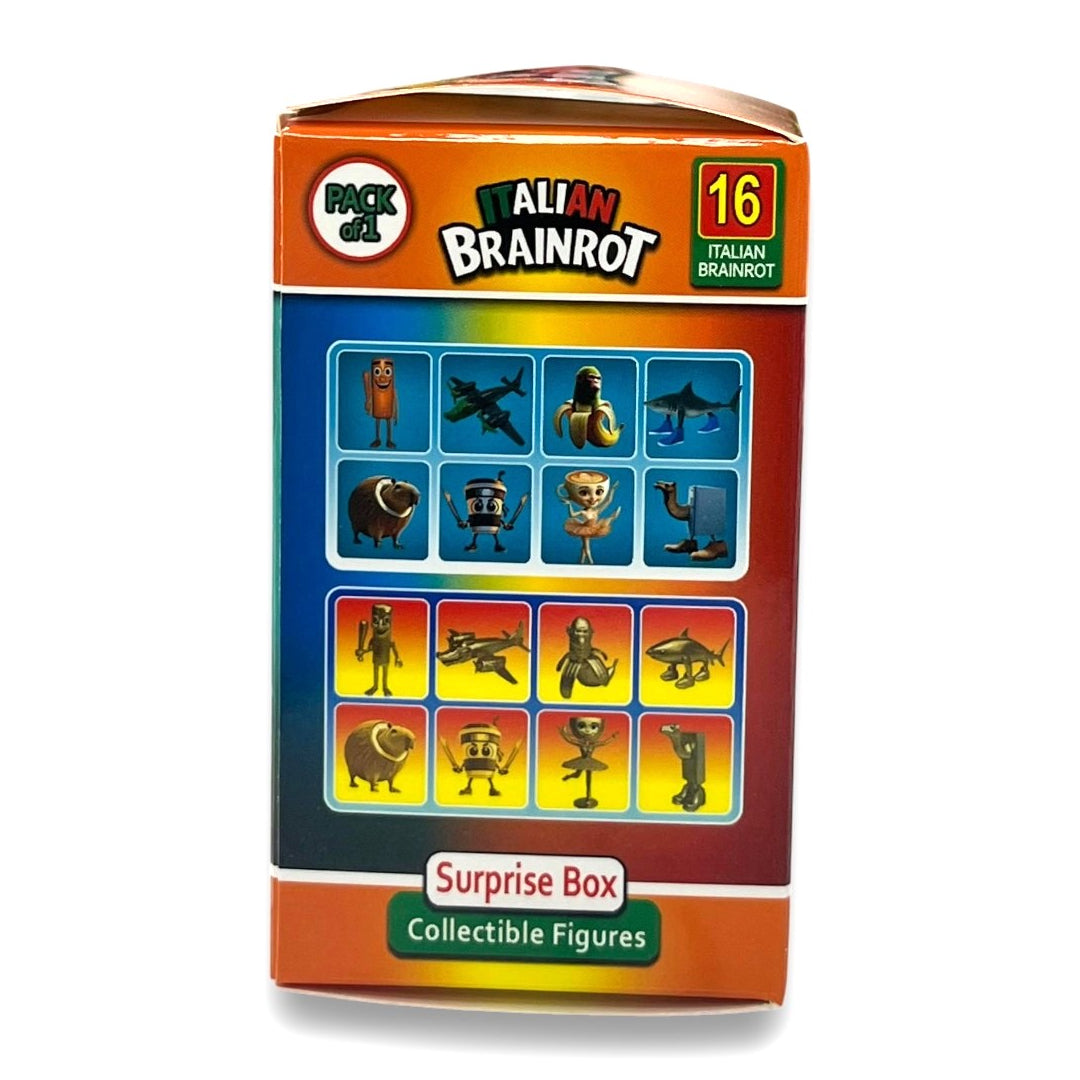 Italian Brainrot Single Pack Surprise Figure – 3.5 Inch Collectible (16 Styles Assorted)