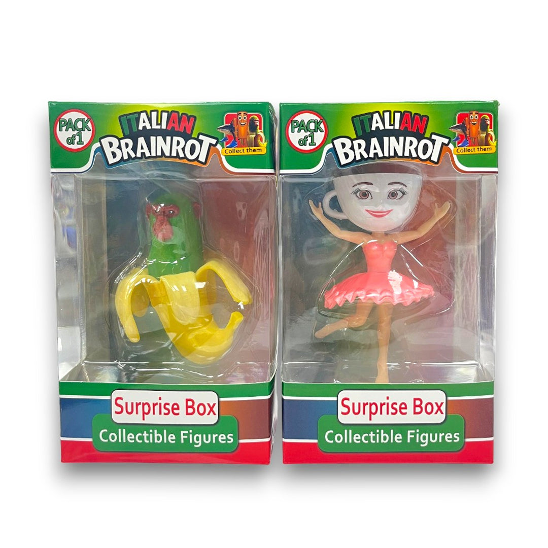 Italian Brainrot Surprise Figure – 5 Inch Collectible (1 Pack, 8 Styles Assorted)