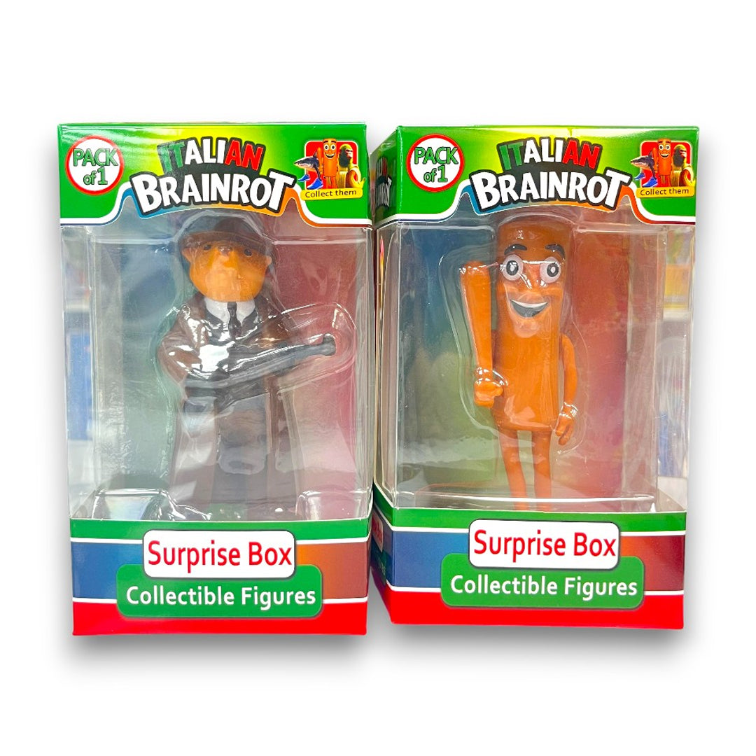Italian Brainrot Surprise Figure – 5 Inch Collectible (1 Pack, 8 Styles Assorted)