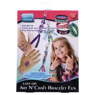 Totally Girlie - Art N' Craft Bracelet Fun
