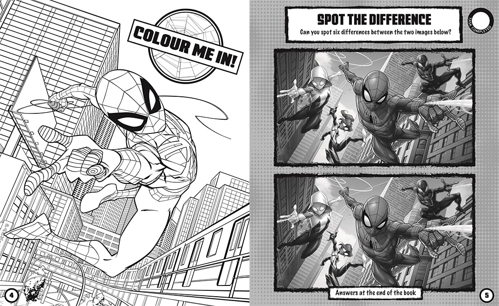Marvel Spider-Man: Transfer Activities