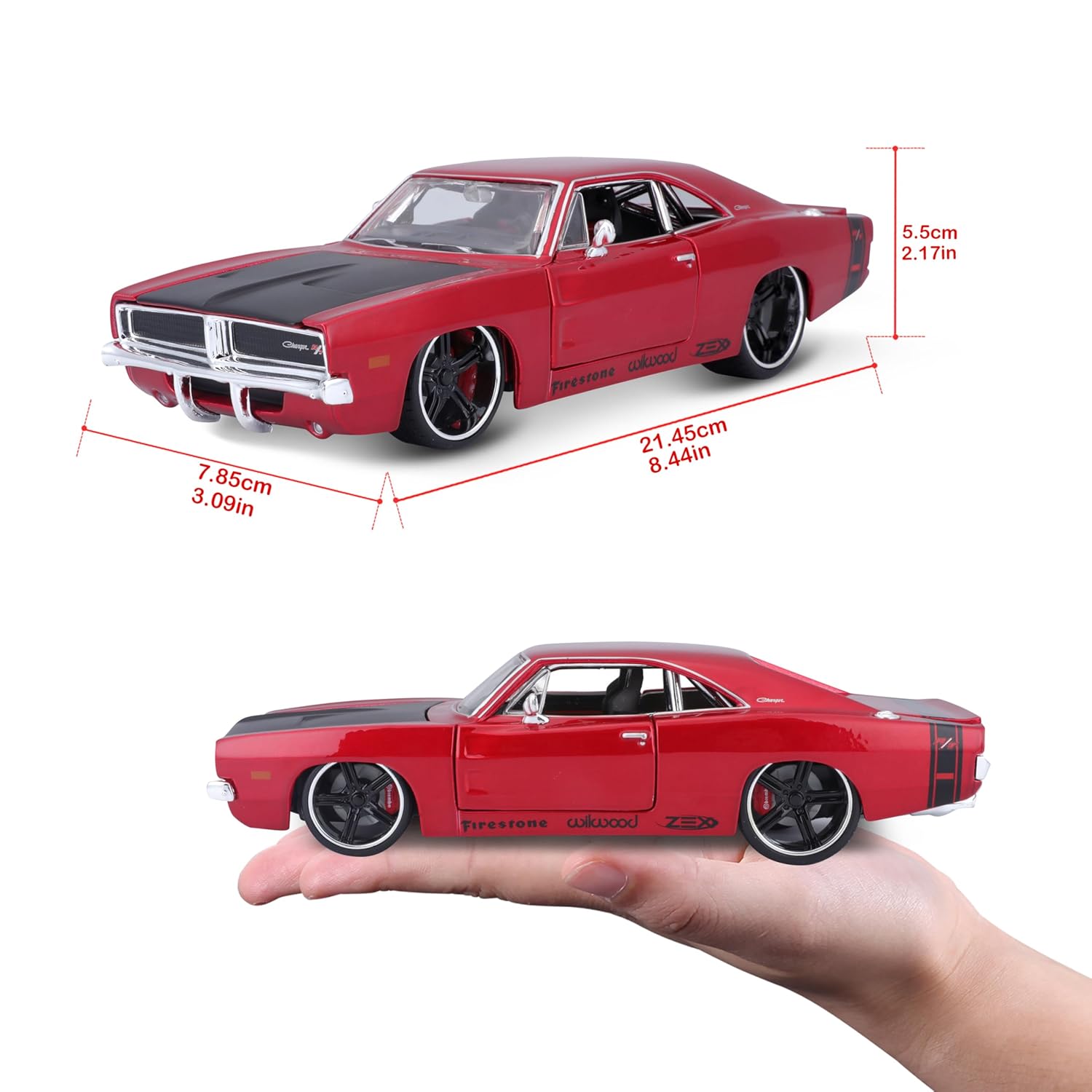 1:25 Design Classic Muscle - 1969 Dodge Charger R/T