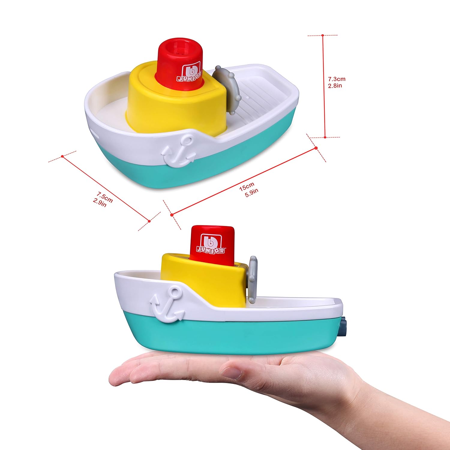 Bb Junior - Splash 'N Play Spraying Tugboat