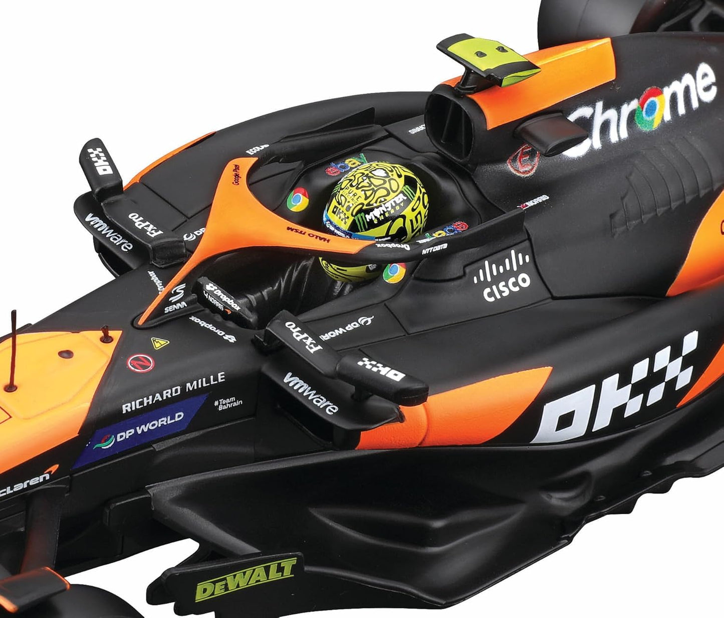 1:24 Formula Model Kit (with helmet, without plastic stand) -  McLaren Team MCL38- #4