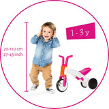 Chillafish - Bunzi 2-in-1 Gradual Balance Bike (Pink)